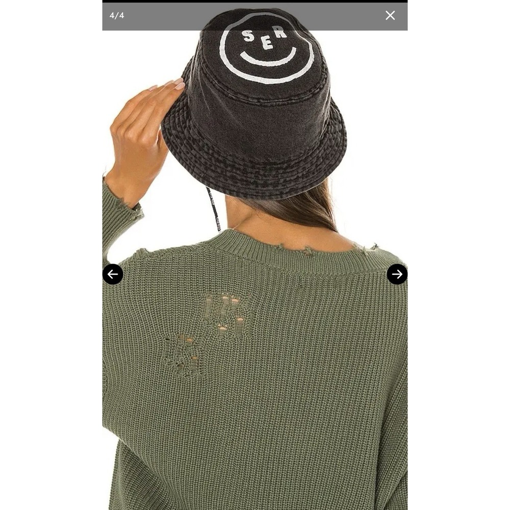 SER.O.YA Washed Denim Bucket Hat